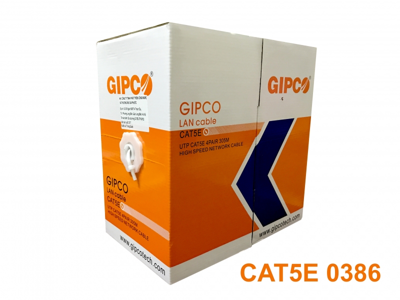 Cable Mạng GIPCO - UTP CAT5E
